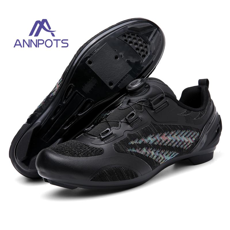 Road Bike Speed SneakerMen Cycling Professional Sneaker Women Mountain Bike Shoes SPD Cleats MTB Cycle Shoes Dirt Bicycle Boots 40