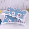 Thickened Pure Cotton Old Coarse Fabric Lace Pillowcase, A Pair of Student and Children's Dormitory Cotton Pillow Covers