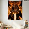 Demon Slayer: Kimetsu No Yaiba Pattern Home Decor Tapestry, Wall Hanging, Decorative RV Wall Cloth.MGT0918553