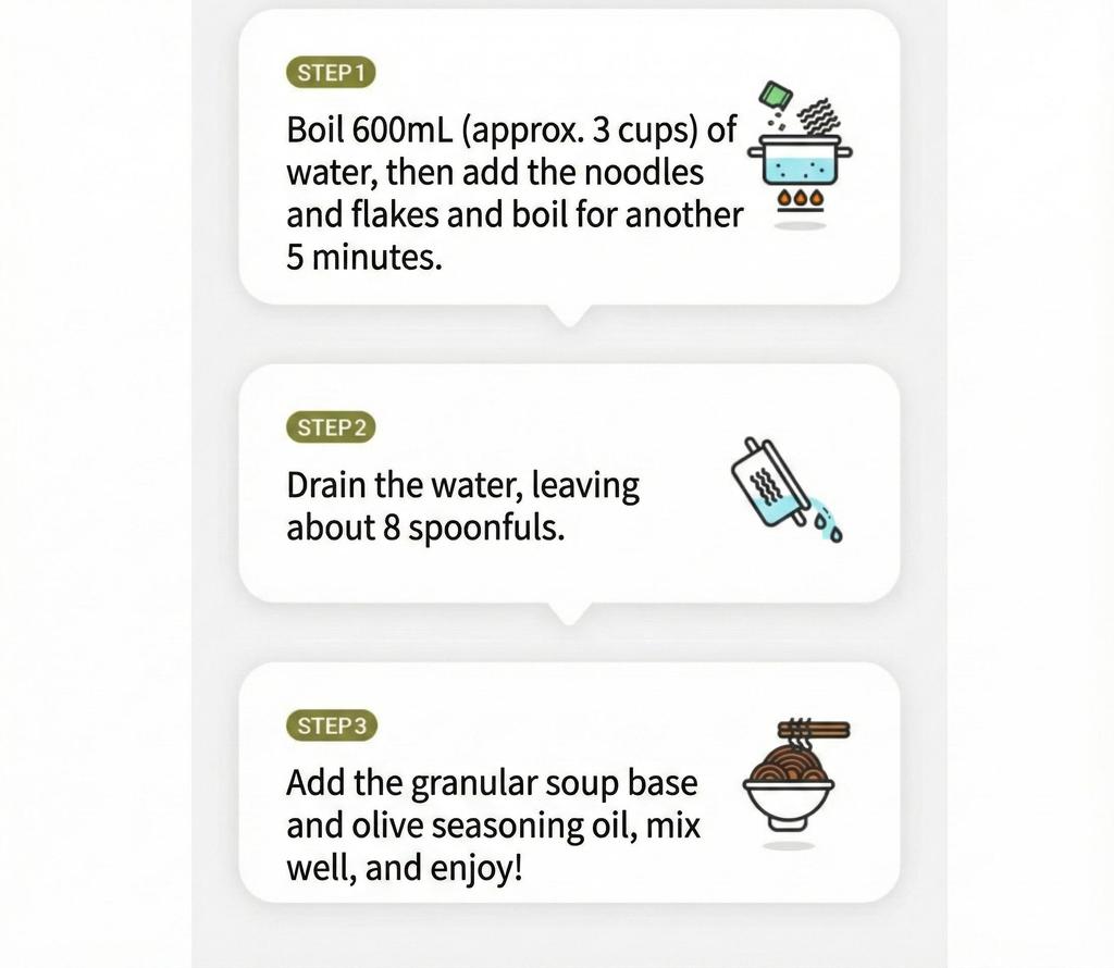 Olive Chapagetti + Jin Ramen (Spicy) Bundle Set, 1 Set