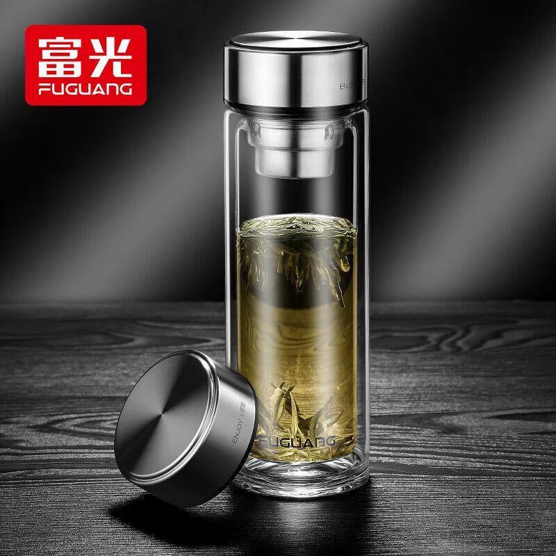Fuguan Zhengtia Glass Water Bottle