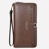 Simple Purse Men PU Wallet Multi Slot Large Capacity Long Wallet Coin Purse Card Brand Business Clutch Bag Women
