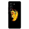 For Infinix Hot 60 Pro+ Case Cool Cartoon Soft Silicone TPU Black Cover For Infinix Hot 60 Pro Plus ShockProof Phone Case X6886