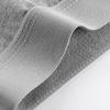 Men Briefs Elastic Mid-Waist Design Solid Color U-Convex Panties High Elasticity Comfortable Fit Underwear