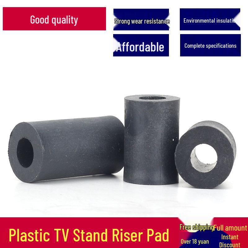 M5-M10 PE Nylon & Rubber LCD TV Stand Gasket with ABS Column