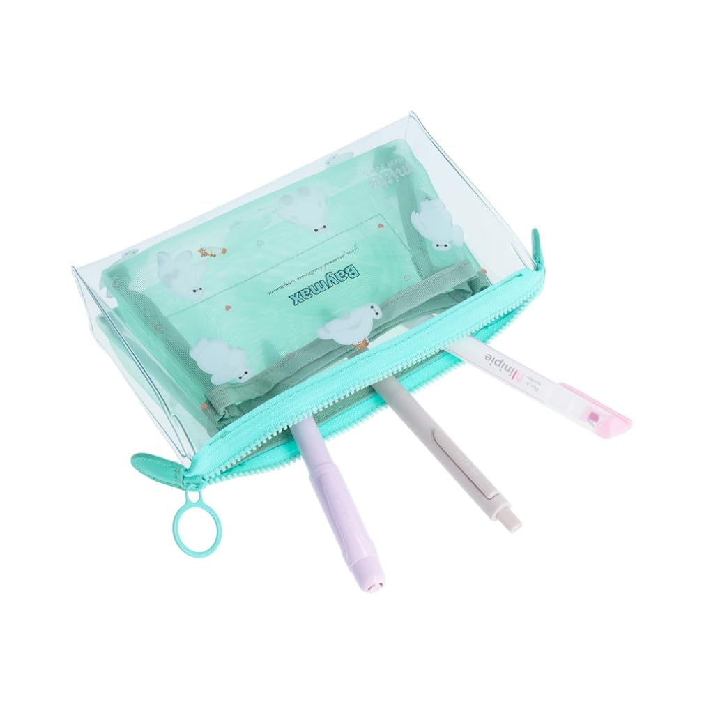 Papeterie Pochette Disney Transparente Mitte Baymax S2332655 Sun-Star