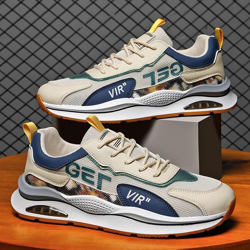Fashion Sneakers Trendy Luxury Men High Quality Summer Man 2024 Casual Mesh Platform Outdoor Walking Fashion Designer Tennis Sports Shoe