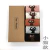 Wool Socks Boxed Winter Warm Socks for Women Thickened Medium Gift Box Socks Men's Wool Socks Boxed