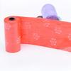 1 Roll Dog Poop Bag Pet Supply Litter Bag Printing Cat Dog Poop Biodegradable Bag Outdoor Home Clean Refill Garbage Bag