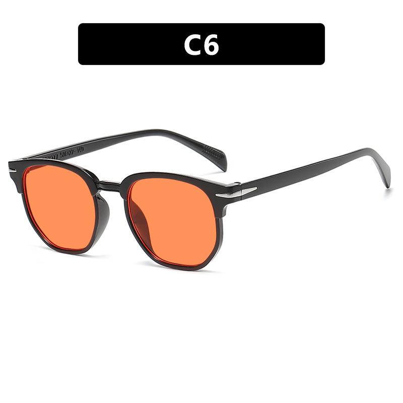 European and American men's sunglasses irregular personality retro sunglasses fashion ins street photography driving sunshade sunglasses