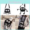 2020 New Style Funny Canvas Mini Bag For Women, Cute Shoulder Crossbody Round Bag