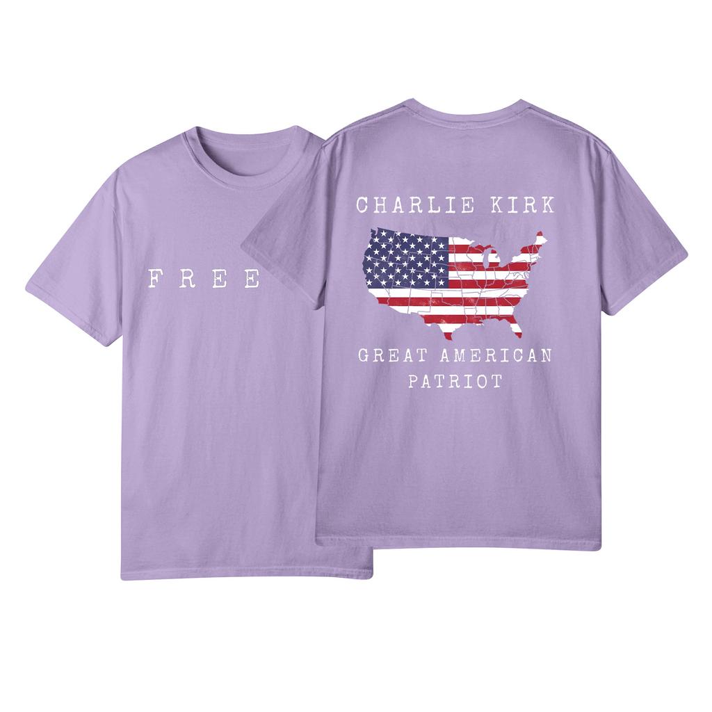 Women's Fashion Casual Printed Short Sleeve Round Neck Pullover Tops