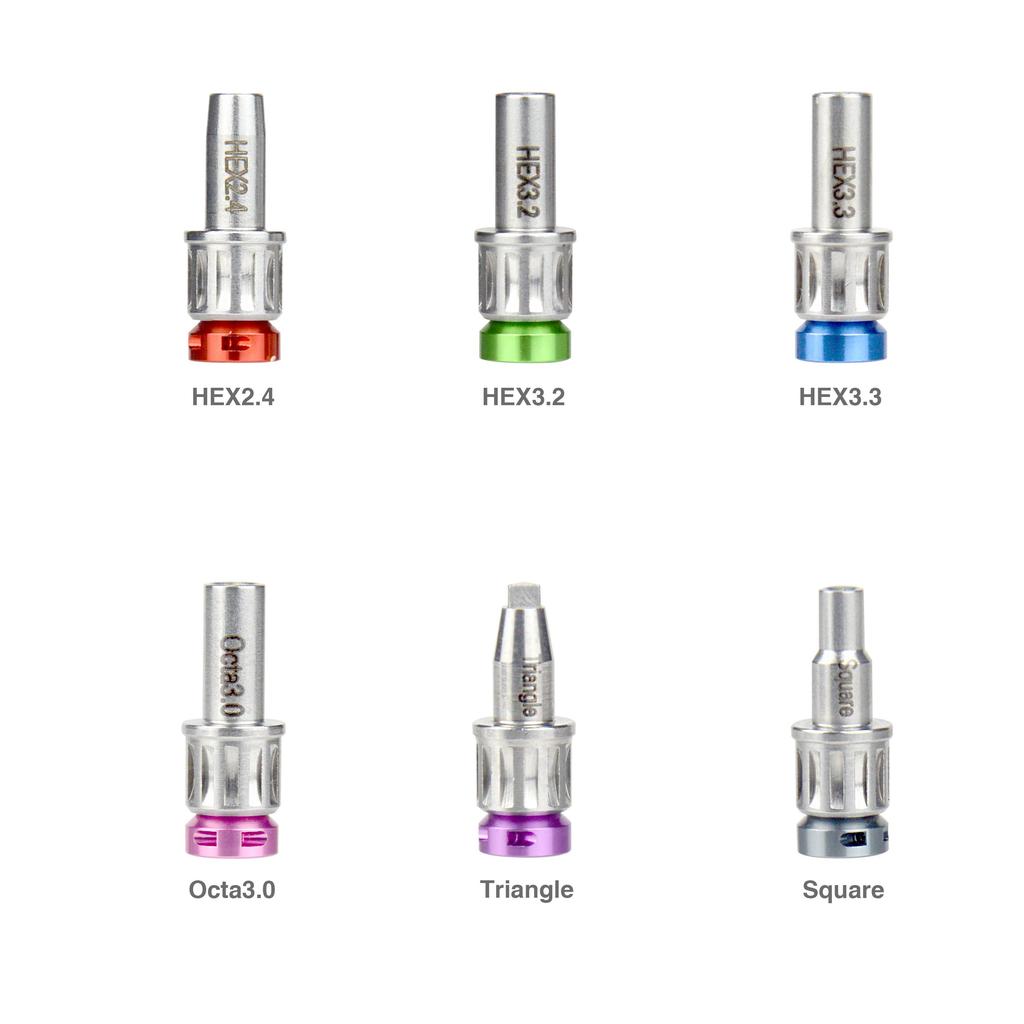 Dental Universal Implant Torque Screwdrivers Wrench Kit 16Pcs Screw Driver Dentistry Implant Repair Tools