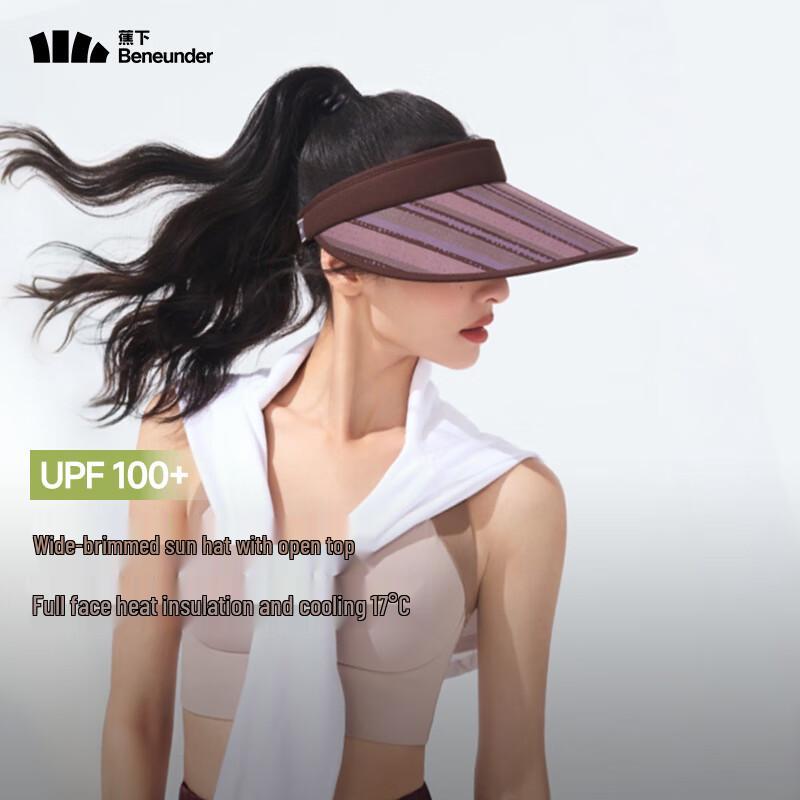 beneunder Women's UV Protection Open-Top Sun Visor