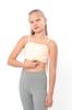 Confezione da 3 Top Reggiseno Basici Monocolore da Ragazza, Qualsiasi Stagione 6067-052-pak3