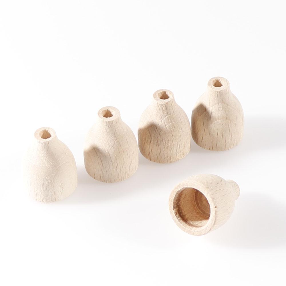 

20pcs/pack Solid Wood Furniture Accessories Round Size Hole Beech Wood Cover Wood Craft Accessories