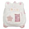 Backpack large capacity puppy cute plush schoolbag soft girl new cartoon fluffy crossbody backpack student