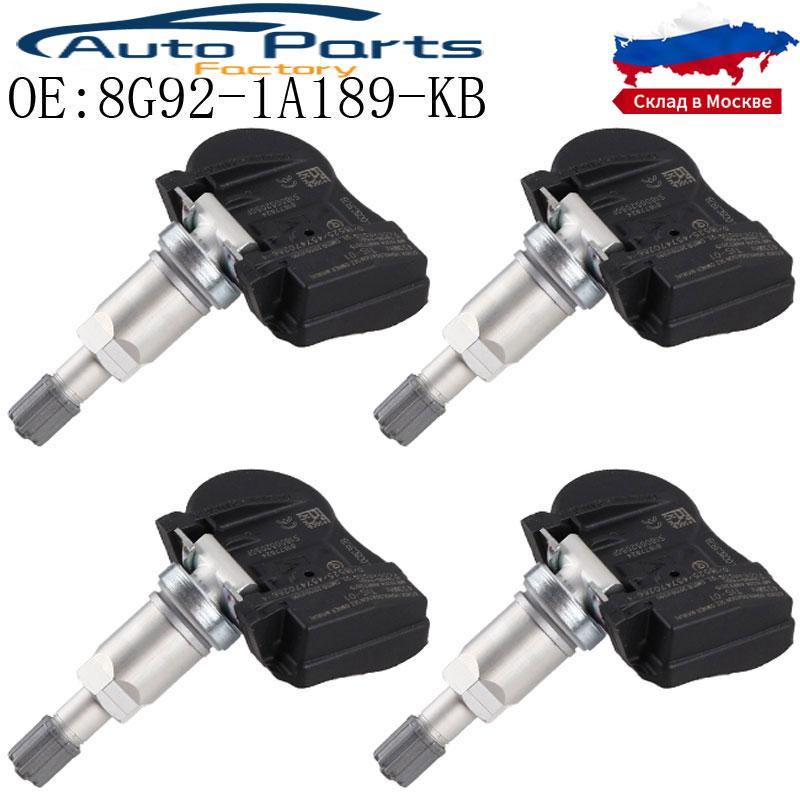 4 SZT. Nowy Czujnik Ciśnienia w Oponach Dla Forda Galaxy Mondeo S-Max 8G92-1A189-KB 8G921A189KB Czujnik TPMS