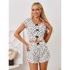 Women's Pajamas Set Pajamas 2-piece Set Airy Soft Casual Printed Pajamas
