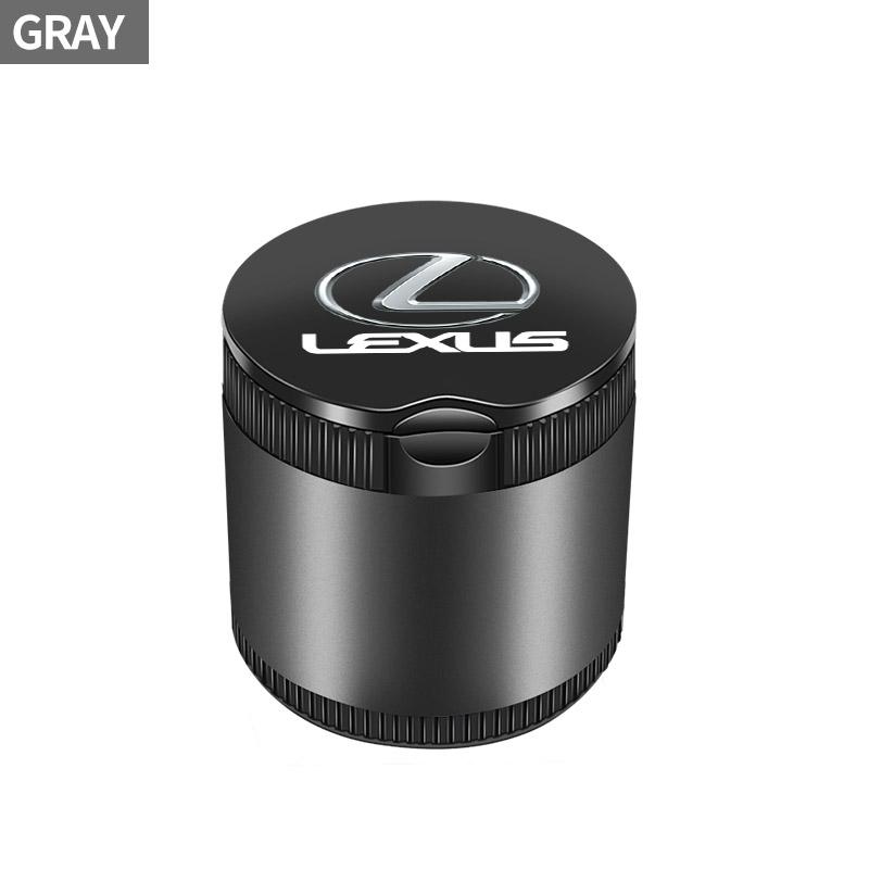 Portable Car Metal Ashtray Car Ashtray Cup Holder Decor For Lexus F SPORT LBX NX RX 350h 450h ES UX 300e GS GX IS LS LX CT LC