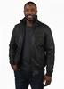 Handmade Biker Bomber Party Fit Men's Genuine Lambskin Leather Jacket Motorcycle