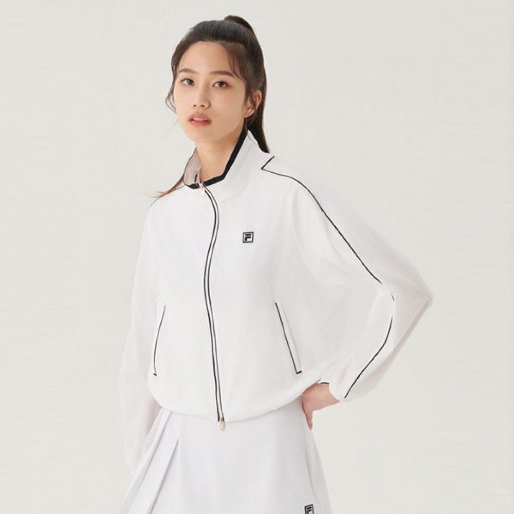 Fila Lightweight Stretch Line Point Windbreaker WHITE/100