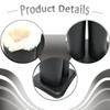 Lined Eyeglasses Holder Glasses Case Double Head Soft Lining Display Stand for Office Home