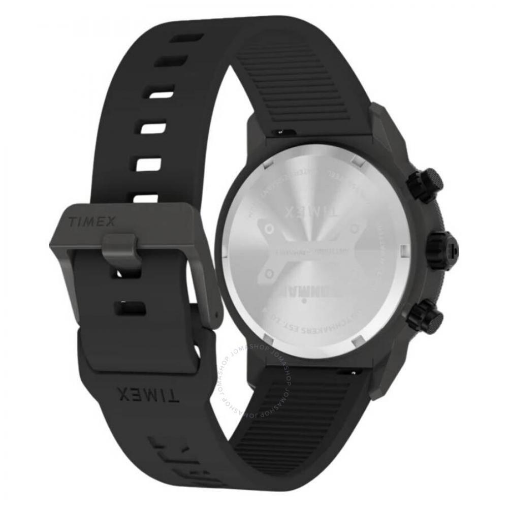 Timex Ironman Challenger Chronograph Quartz Black Dial Men S Watch Tw2y01900vq