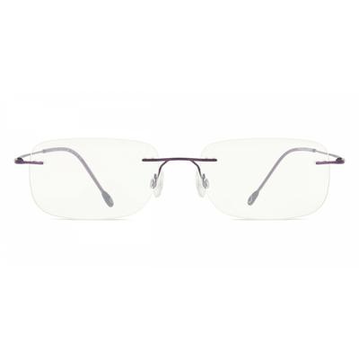 Rimless Rectangle Purple Smartbuy Collection Bethanana Ttgv01 12m Fashion Unisex Eyeglasses