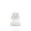 Nike Supreme X Air Force 1 Low Box Logo - Speed Red Shanghai Exclusive Unisex Sneakers White CU9225-101