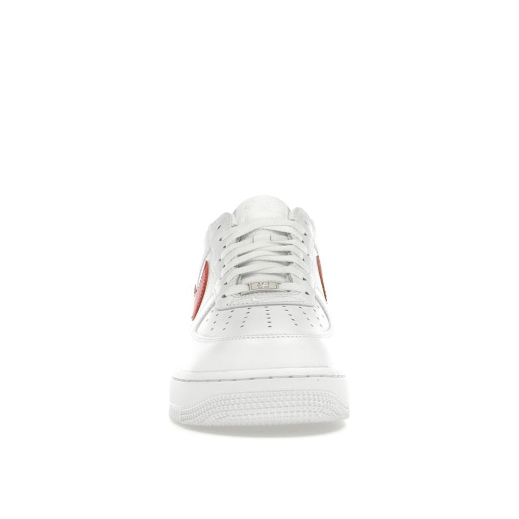 Nike Supreme X Air Force 1 Low Box Logo - Speed Red Shanghai Exclusive Unisex Sneakers White CU9225-101