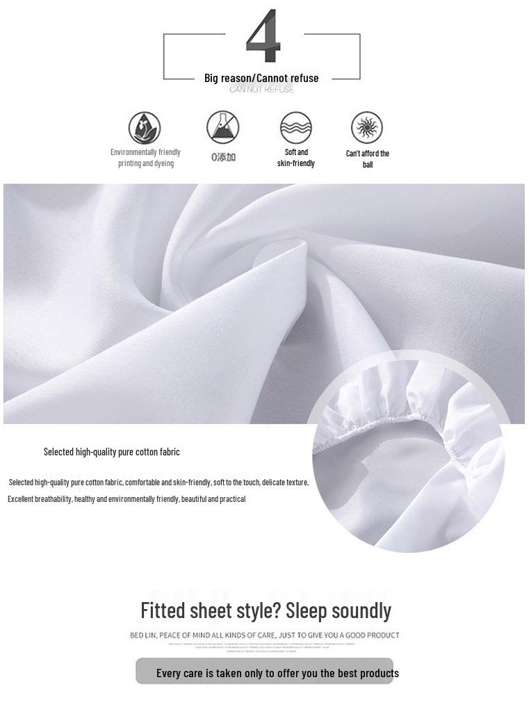 Universal Beauty Bed Set: Solid Color Brushed Tuina Massage & Physiotherapy Bed Cover with Hole.