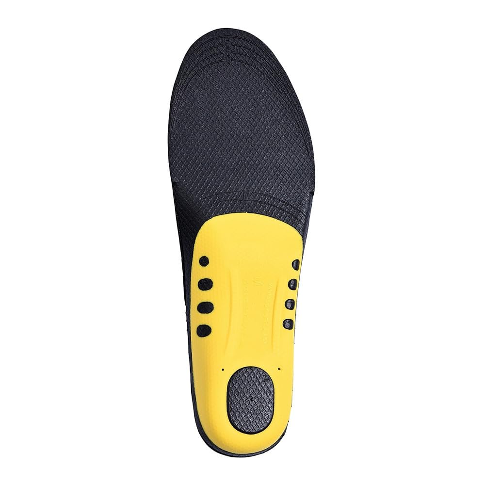 Spring Insole for Improved Balance and Adjustable Athletic Available In 5 Light Medium Ideal for Ball and Winter Grip. Sizes, Gray, (25-26.5cm).