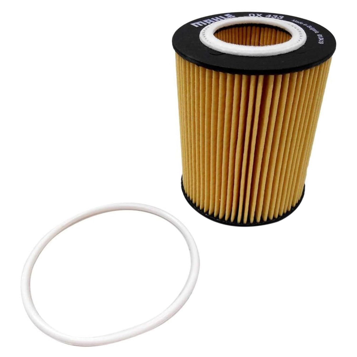 

Mahle Oil Filter for Volvo S60, S80, and Other Vehicles, 83mm Outer Diameter, 44mm Inner Diameter, 105mm Height, OX 433D