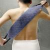 Double-Sided Men's Back Scrubbing Towel: Coarse Sand Texture, Long Strip for Effective Mud and Body Cleansing