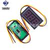 30V DC Voltmeter Three-wire 0.56" LED Display, 0-100V, Reverse Protection, Green