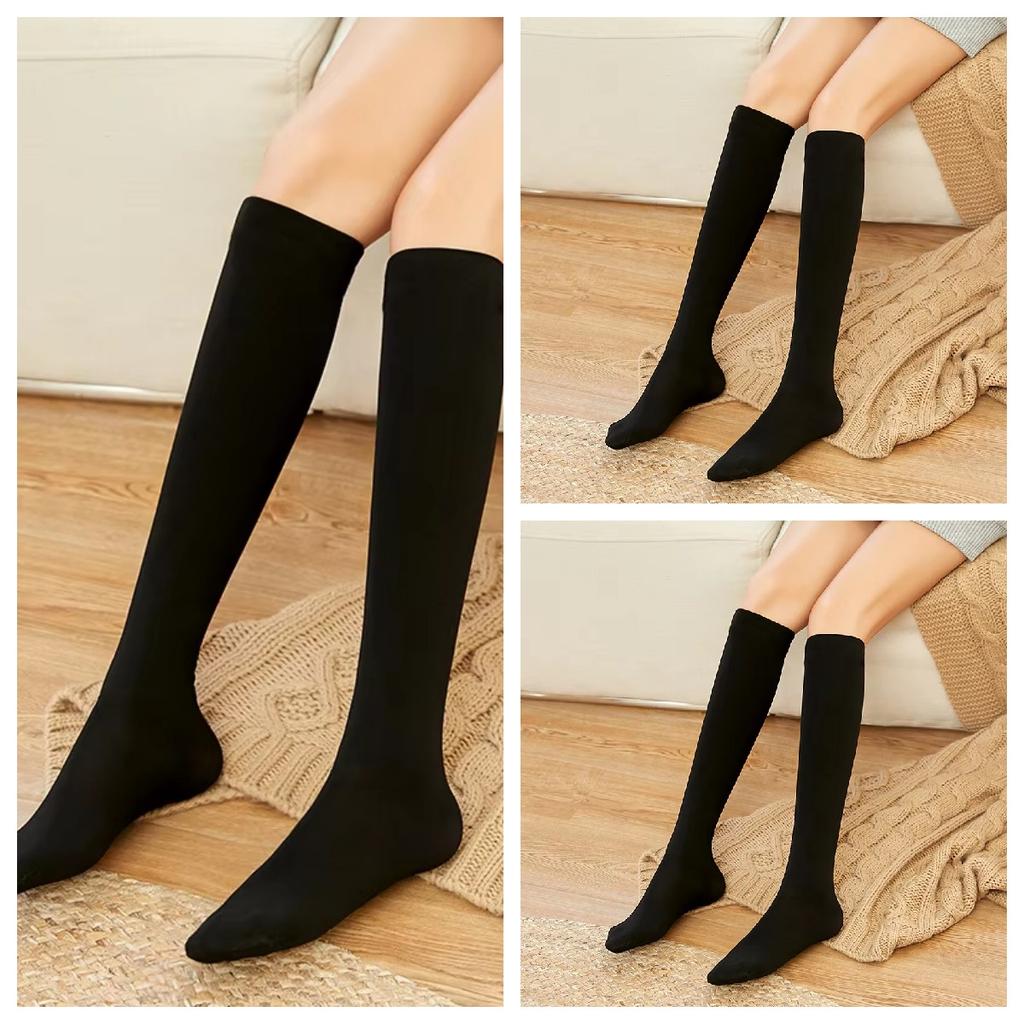 Women/Men Winter Warm Thicken Thermal Socks Wool Cashmere Nylon Snow Black Skin Seamless Velvet Soft Boots Socks