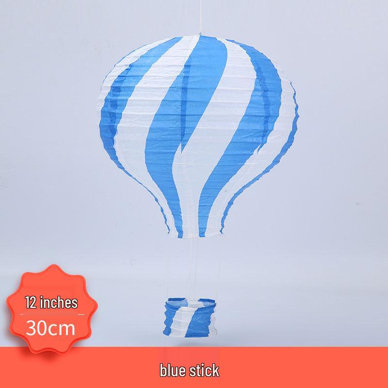 Hot Air Balloon Pendant Paper Lantern for Birthday and Kindergarten Decor