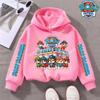 Paw Patrol Clothing for Boy Girl Long Sleeve Hoodie Chase Skye Clothes Tee Comfortable Tops Cartoon Base Swsweatshirt Kids Gift