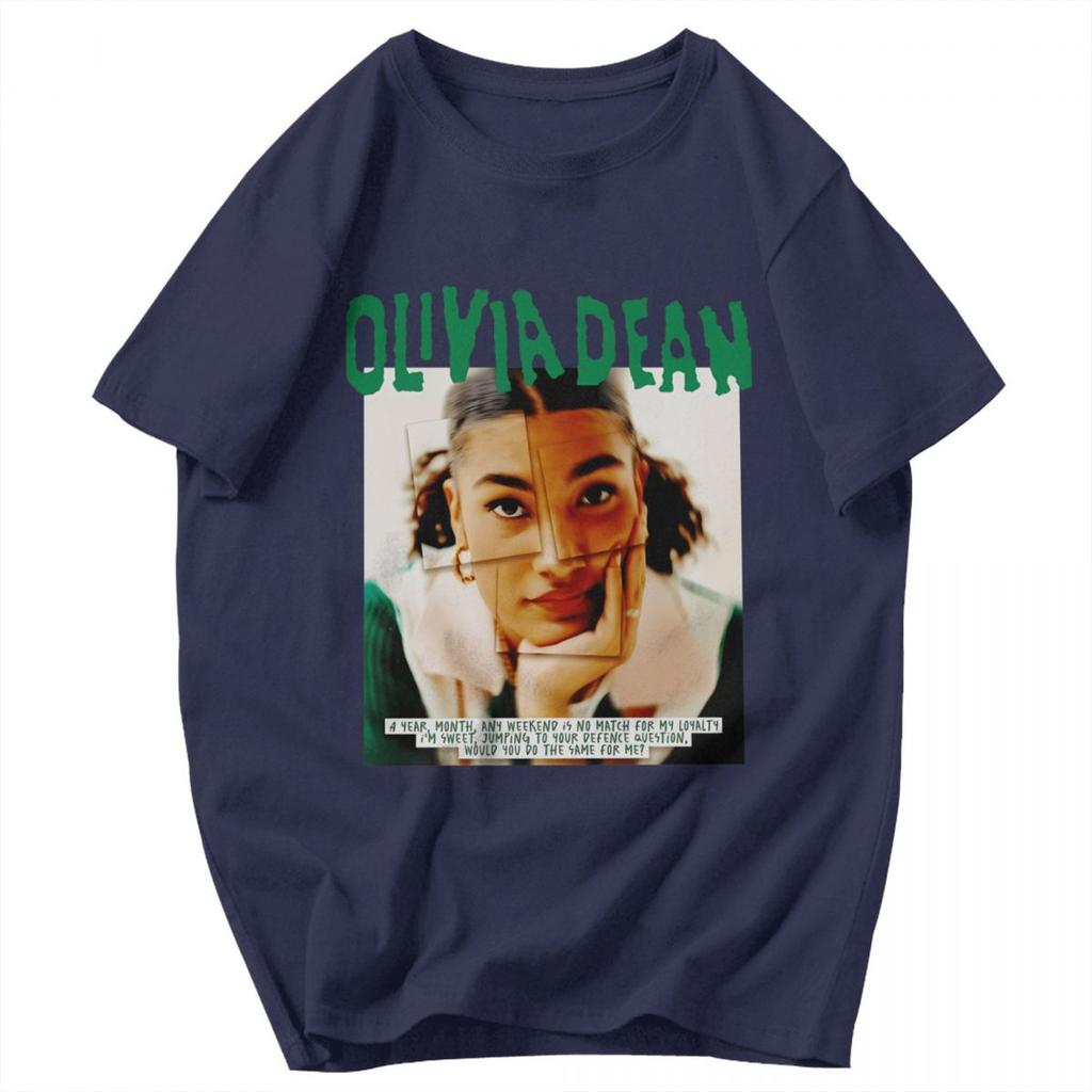 Men T Shirt Olivia Dean Awesome Summer Y2K Graphic Tees Unisex Clothing T Shirts
