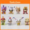 Digimon And Crayon Shinchan Cosplay Toy Model Pvc Collectible For Kids And Fans