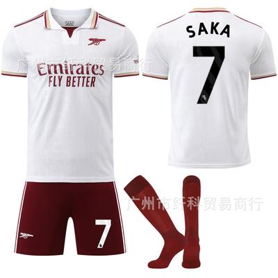 2526 Models Of No.7 Saka No.8 Erde High Jersey No.41 Rice Arsenal Two Away No.14 Yorkres Football Quick Dry