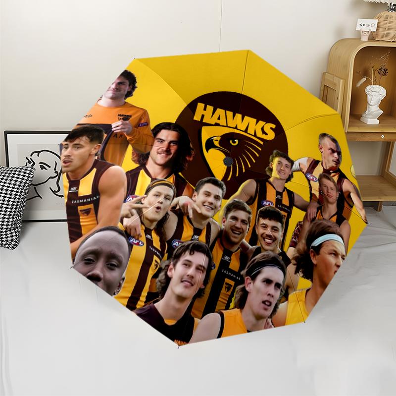 Hawthorn Hawks (1) Umbrella sturdy frame suitable for outdoor activities beach travel ideal gift for all seasons
