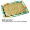 Pet Cooling Mat Summer Cooling Dog Bed Mat Washable Cooling Rattan Mat with Raised Edge Non-slip Bottom for Cats And Dogs