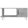  Coffee Table, Concrete Grey, 90x50x40 Cm