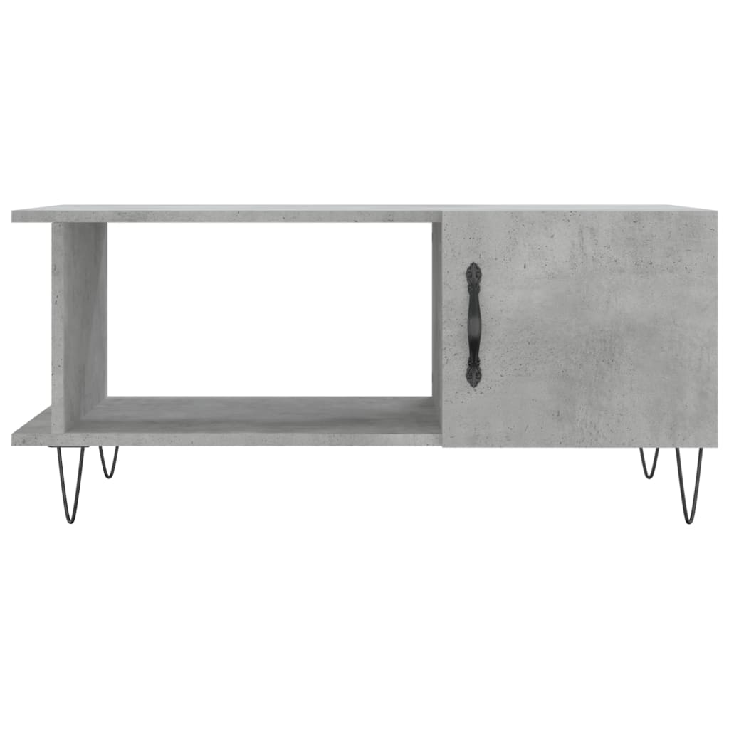 Coffee Table, Concrete Grey, 90x50x40 Cm