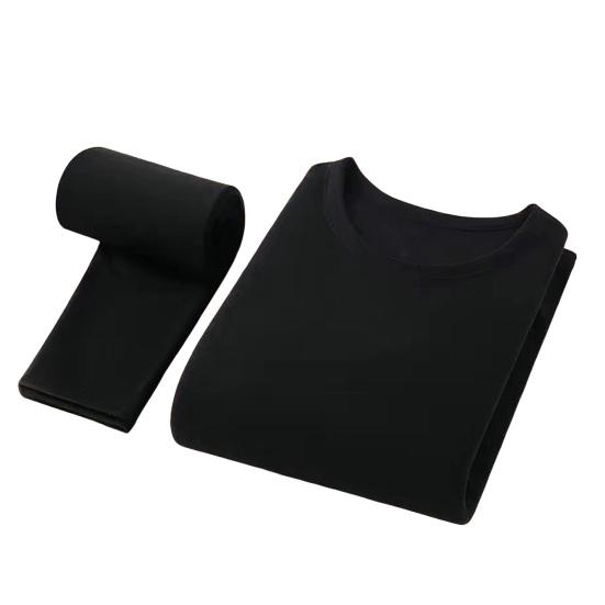 Underwear for Men Fleece Lined Base Layer Set Winter Warm