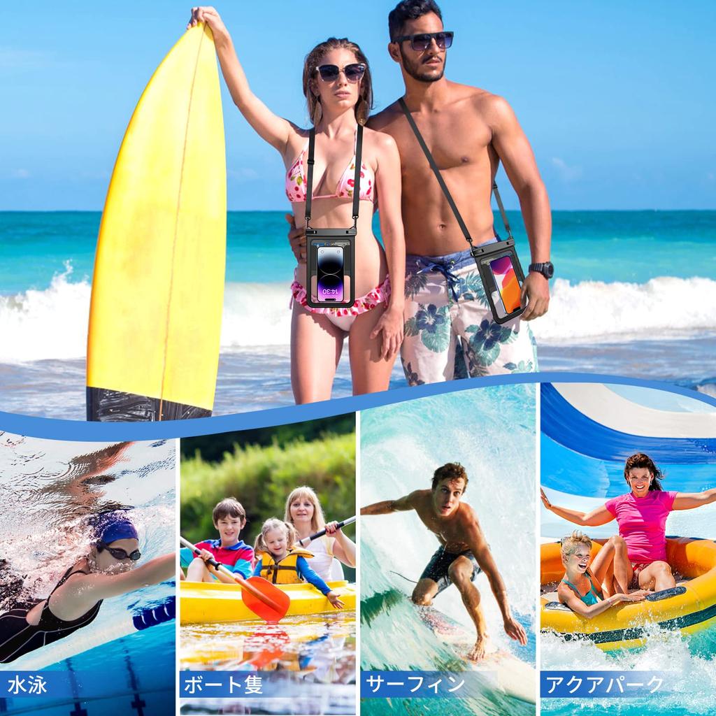 of Large Waterproof Smartphone Large LILIYYA iPhone Waterproof Fully Waterproof for the Underwater Face Touch Waterproof Phone Neck or Crossbody