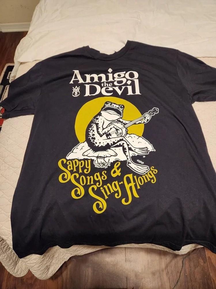 Amigo the Devil Gift For Fans Black Cotton All Size AD629 Unisex T-Shirt XXL