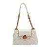 Xiaoxiangfeng Lingge Chain Underarm Bag Large Capacity Commuter Underarm Bag